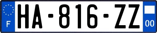 HA-816-ZZ