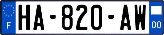 HA-820-AW