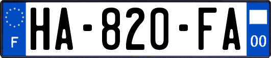 HA-820-FA
