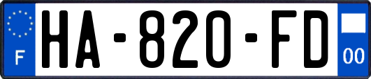 HA-820-FD