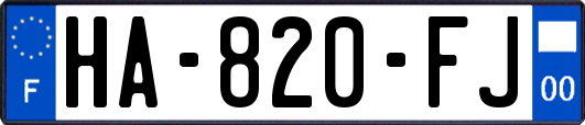 HA-820-FJ