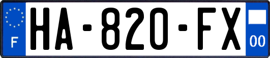 HA-820-FX