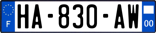 HA-830-AW