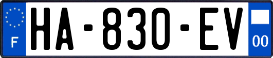 HA-830-EV