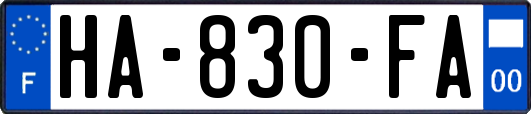 HA-830-FA