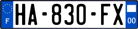 HA-830-FX