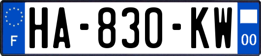 HA-830-KW