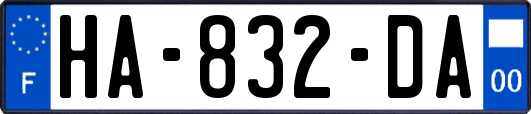 HA-832-DA
