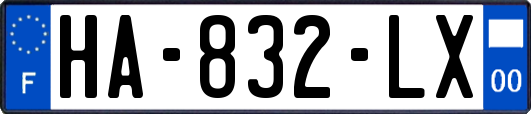 HA-832-LX