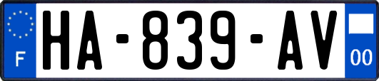 HA-839-AV