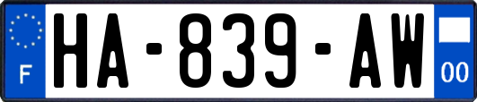 HA-839-AW