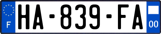 HA-839-FA