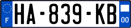 HA-839-KB