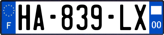 HA-839-LX