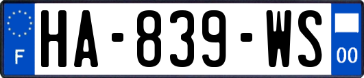 HA-839-WS