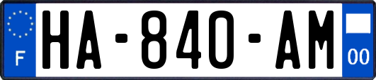 HA-840-AM