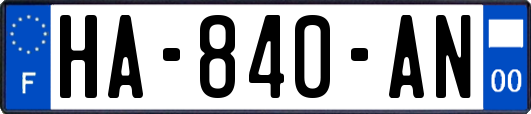 HA-840-AN