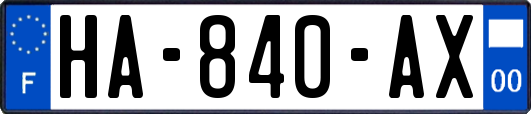 HA-840-AX
