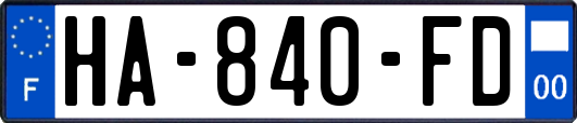 HA-840-FD