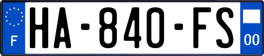 HA-840-FS