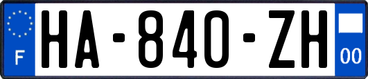 HA-840-ZH