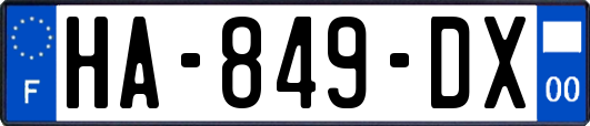 HA-849-DX