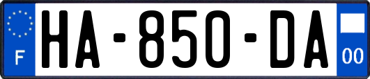 HA-850-DA