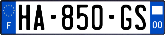 HA-850-GS