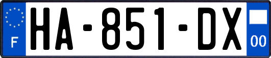 HA-851-DX