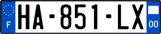 HA-851-LX