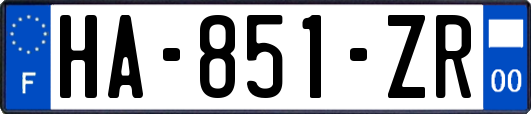 HA-851-ZR