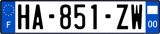 HA-851-ZW