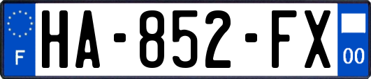 HA-852-FX
