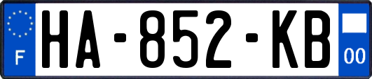 HA-852-KB