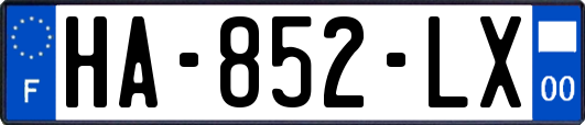 HA-852-LX