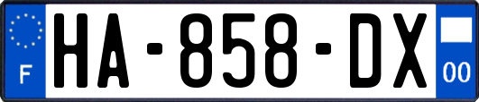 HA-858-DX