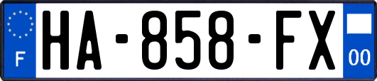 HA-858-FX