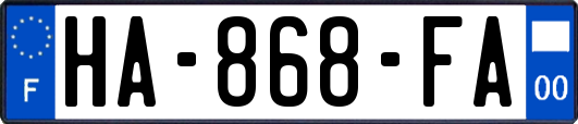 HA-868-FA