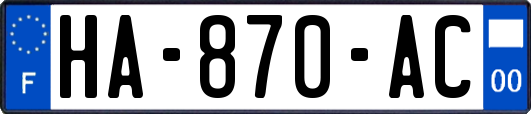 HA-870-AC