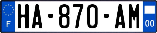 HA-870-AM