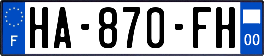 HA-870-FH