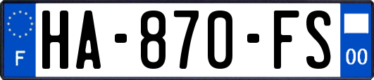 HA-870-FS