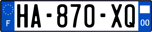 HA-870-XQ