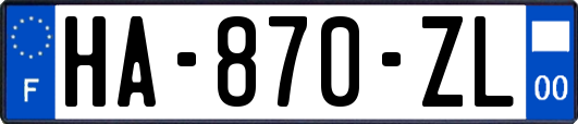 HA-870-ZL