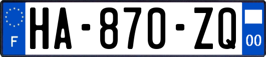 HA-870-ZQ