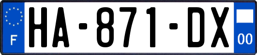 HA-871-DX