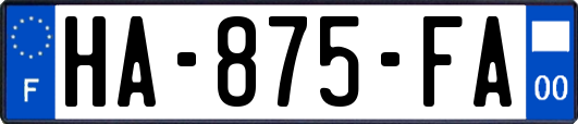 HA-875-FA