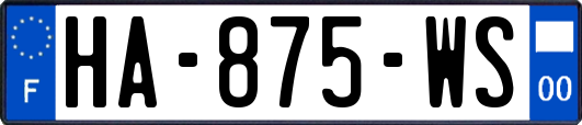 HA-875-WS