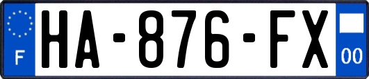 HA-876-FX