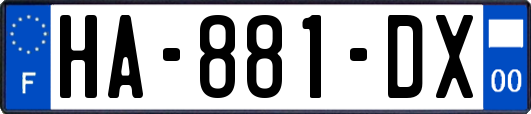 HA-881-DX